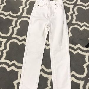 White jeans